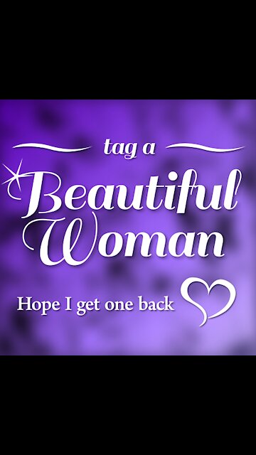 Tag A Beautiful Woman [GMG Originals]