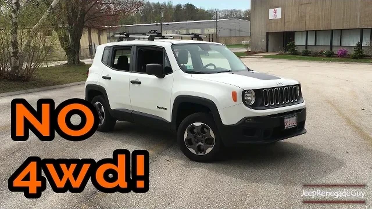 Service 4WD??? Hope they fixed my Jeep Renegade