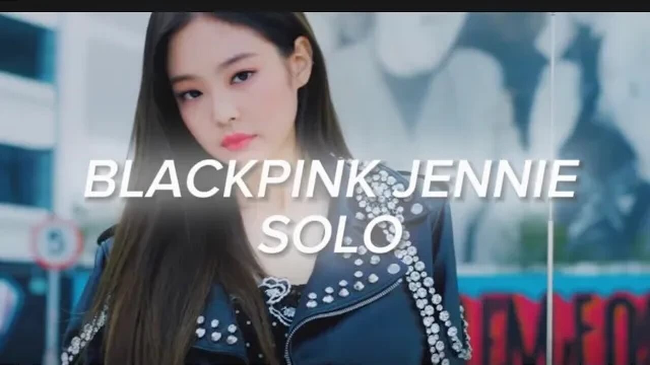 BLACKPINK JENNIE: SOLO EASY LYRICS #jenniekim #solojennie #ygentertainment