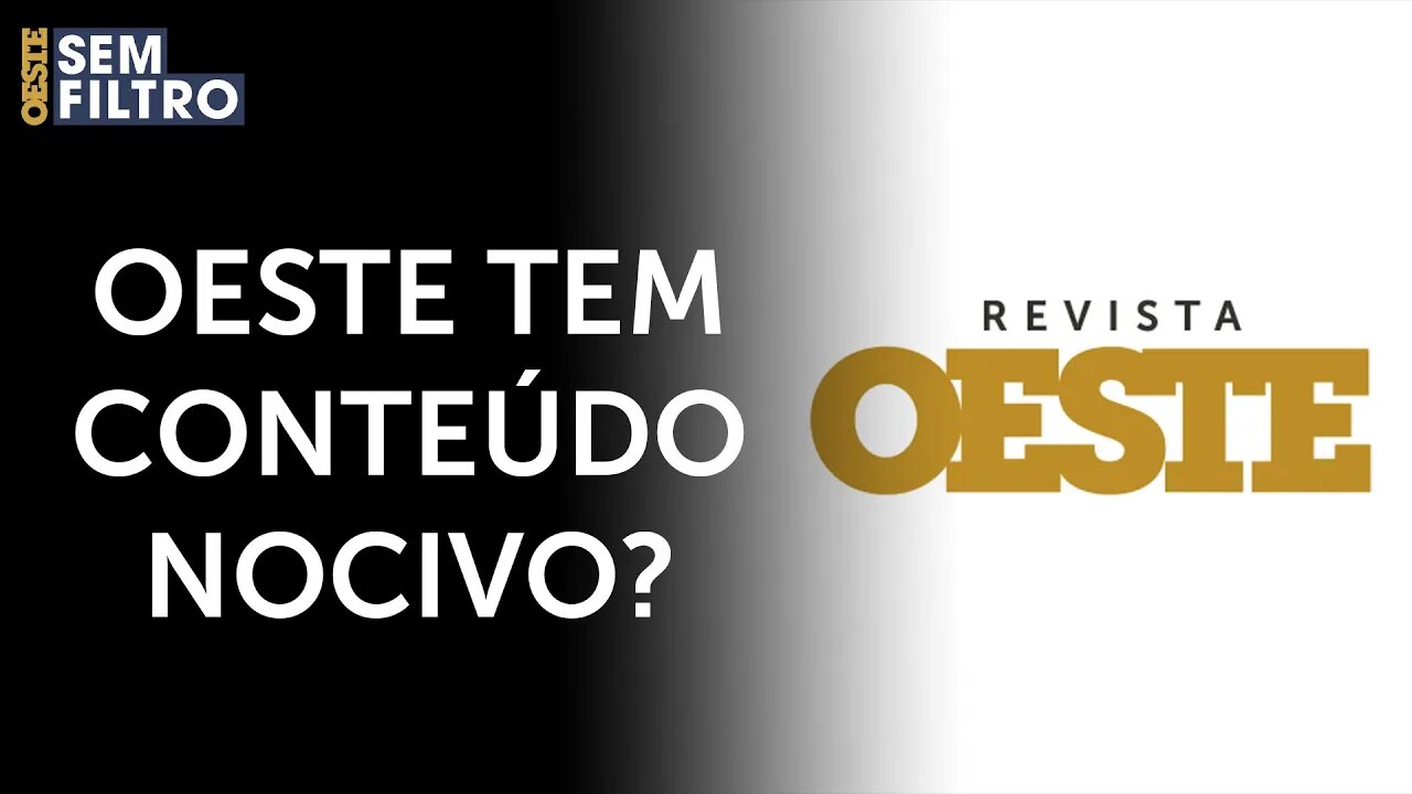 Canal da Revista Oeste no YouTube é desmonetizado | #osf