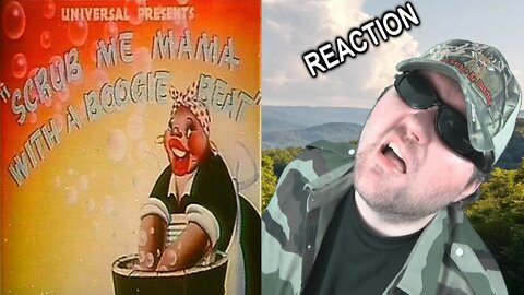 Scrub Me Mama With A Boogie Beat (1941) - Banned Cartoon REACTION!!! (BBT)