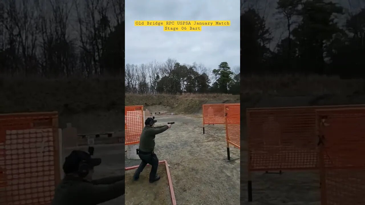 🤯🫡OBRPC #uspsa January Match Stage 06 Bart #unloadshowclear #ipsc