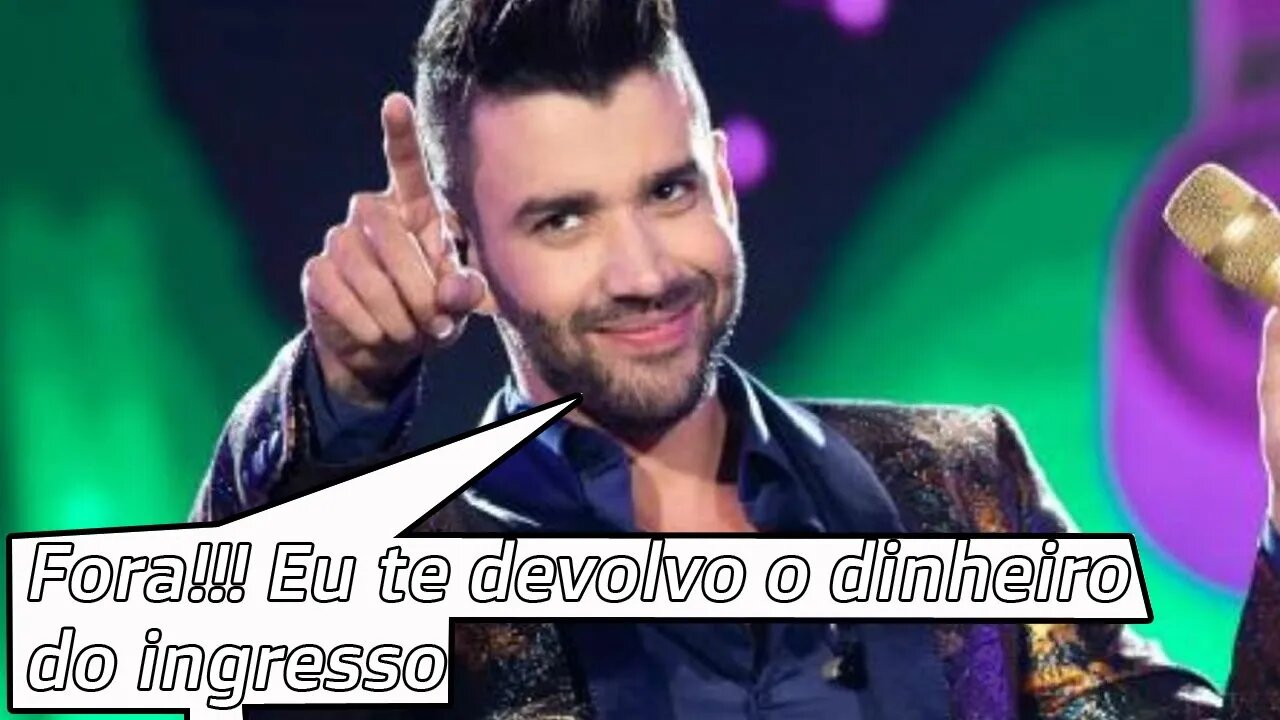 Gusttavo Lima expulsa fã de show Confira o que ela escreveu em seu Instagram