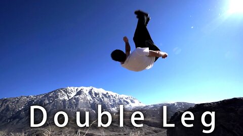 How to DOUBLE LEG - Tricking Tutorial