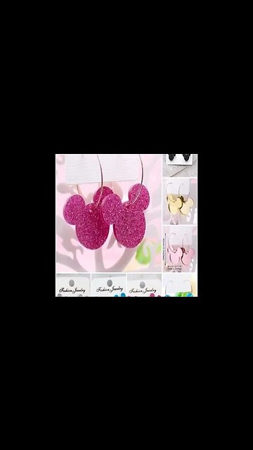 MICKEY MOUSE EARRINGS