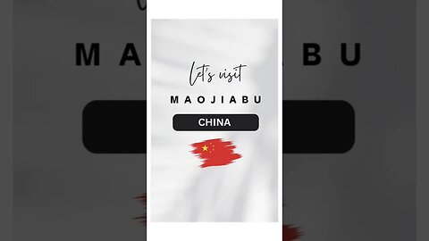 Visit Maojiabu 🇨🇳 #shorts #travel #asmr #China #Tiktok