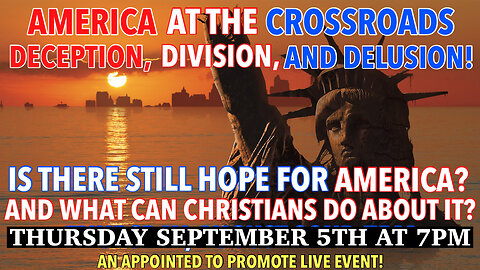 AMERICA AT THE CROSSRAODS