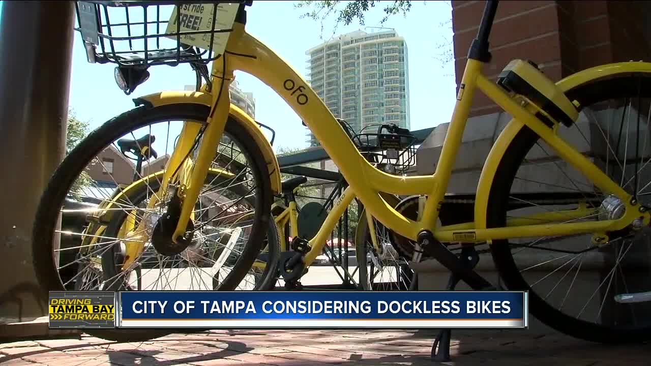 Dockless bike and scooter companies interested in coming to Tampa, city proceeding cautiously