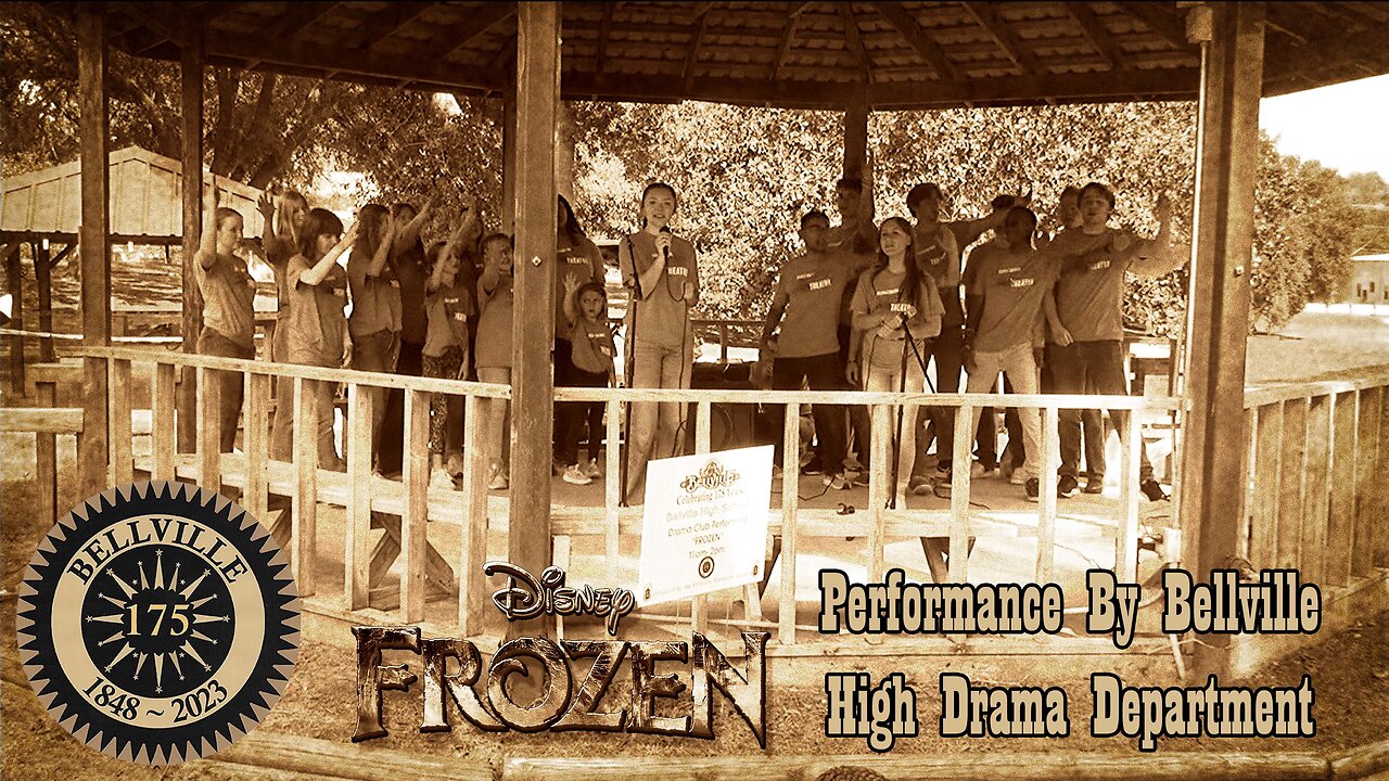 Disney Frozen Performance by Bellville High Drama Department