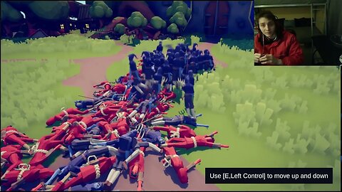 100 Farmers VS 100 Peasants In A Totally Accurate Battle Simulator Battle With Commentary