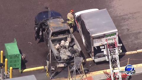 Propane tank explodes at filling station in Westminster