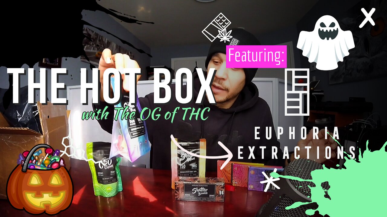 EUPHORIA EXTRACTIONS = ALL TREATS, NO TRICKS 🎃🍫🍬| THE HOT BOX 🔥 📦