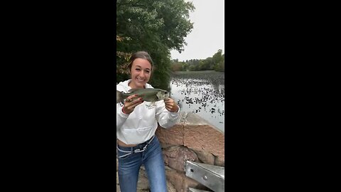 FALL BASS IN THE RAIN