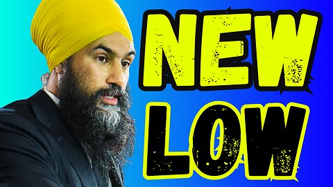 Jagmeet Singh Gets MASSACRED In NEW POLL