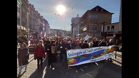 Solingen, die Stadt, in welcher gute, scharfe Messer hergestellt werden.