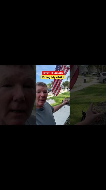 I lost this riding my eTrike $$$ #ebike #etrike #humanity