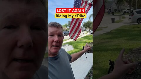 I lost this riding my eTrike $$$ #ebike #etrike #humanity