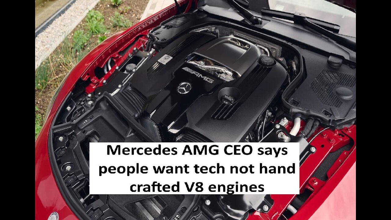 Mercedes AMG CEO says customer want tech not hand crafted V8s