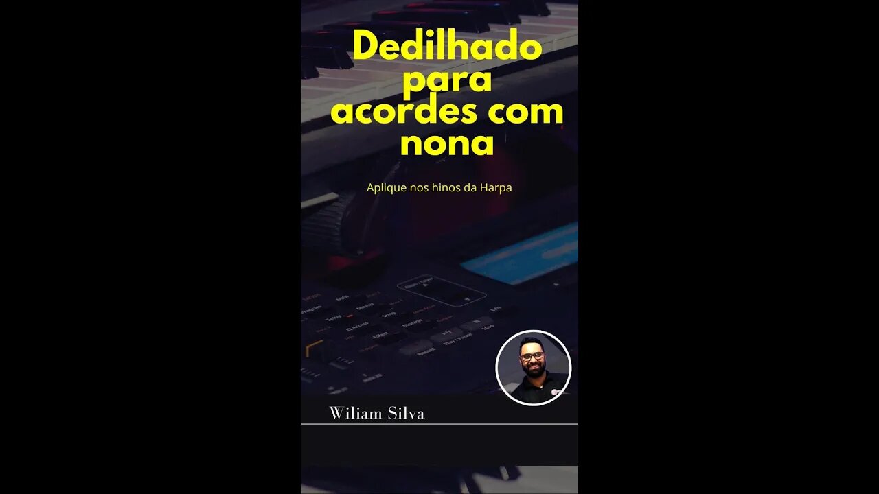 Use este dedilhado nos acordes com nona.
