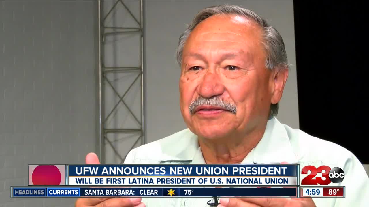 UFW announces new union president