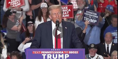 PRESIDENT TRUMP: Everyone will prosper. Every family will thrive. And every day will be filled ...