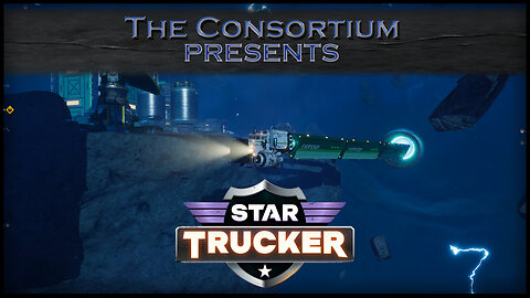 Space Trucker - Checking out this new trucking sim in space...