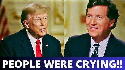 Trump Described His Experience At New York Courthouse To Tucker Carlson