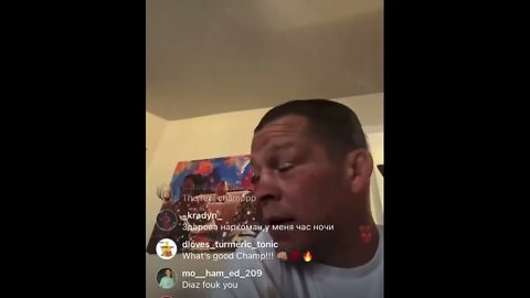 Nate Diaz offers USADA a blunt when they won’t leave