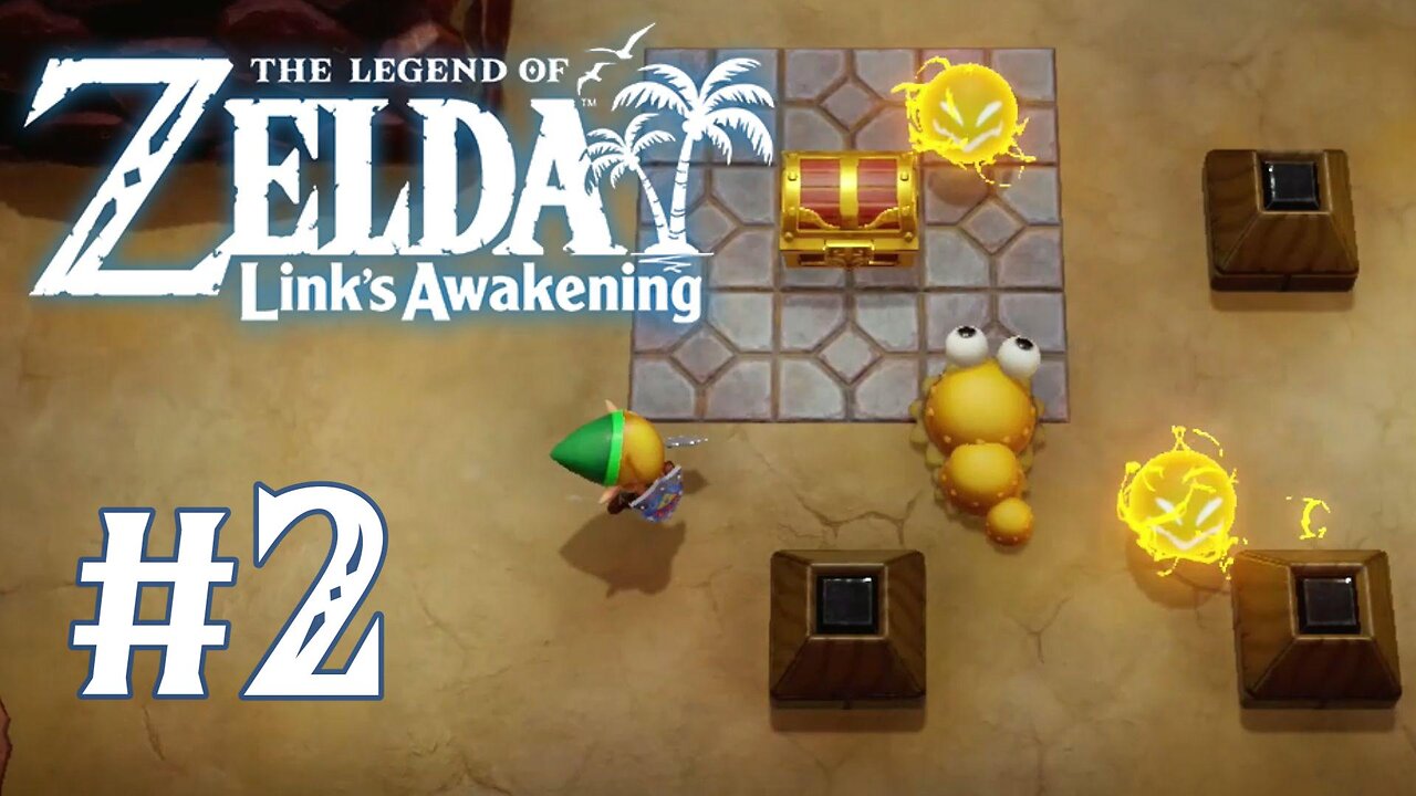 The Legend of Zelda: Link's Awakening (2019) - Part 2: The Monsters of Tail Cave