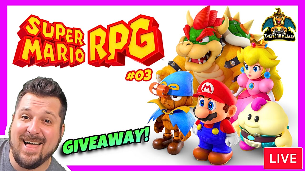 Super Mario RPG | The Remake | Full Playthrough #03 + Giveaway