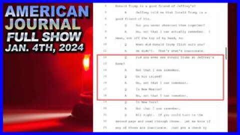 Coverage of Released Epstein Documents, Deep State Panic and More ...