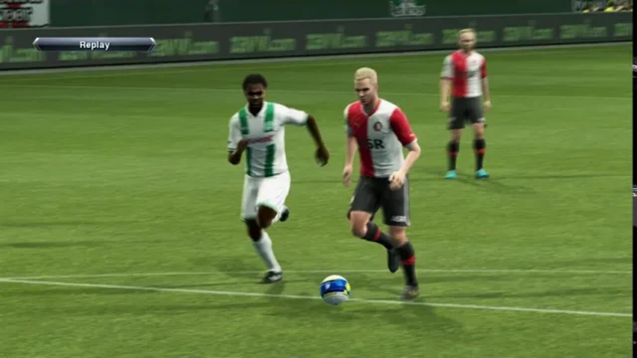 Pro Evolution Soccer 2013 - Feyenoord vs FC Groningen - 1440p No Commentary