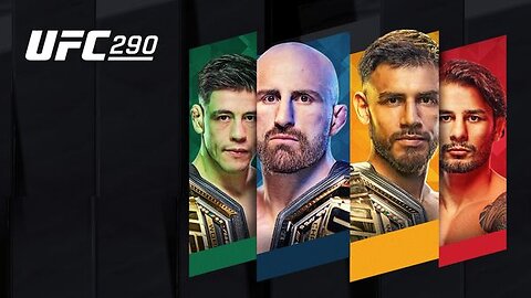 UFC 290: Volkanovski vs. Rodriguez PPV (July 8th 2023)