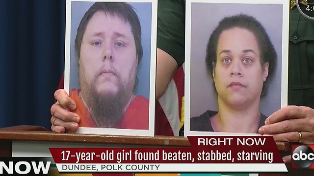 17-year-old girl found beaten, stabbed, starving