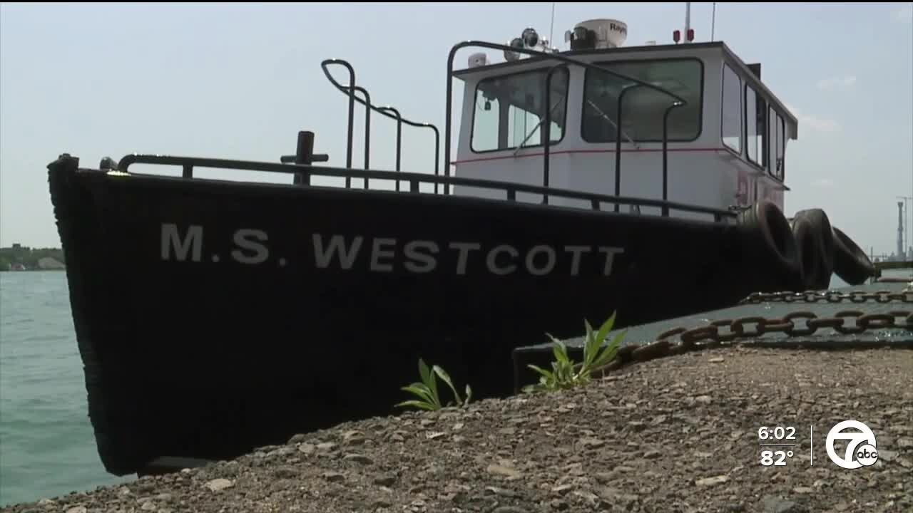 JW Westcott crew saves man from Detroit River for second time in a month