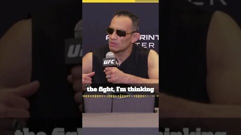 TONY FERGUSON : BREAK IT.. I’LL BEAT YOU WITH IT