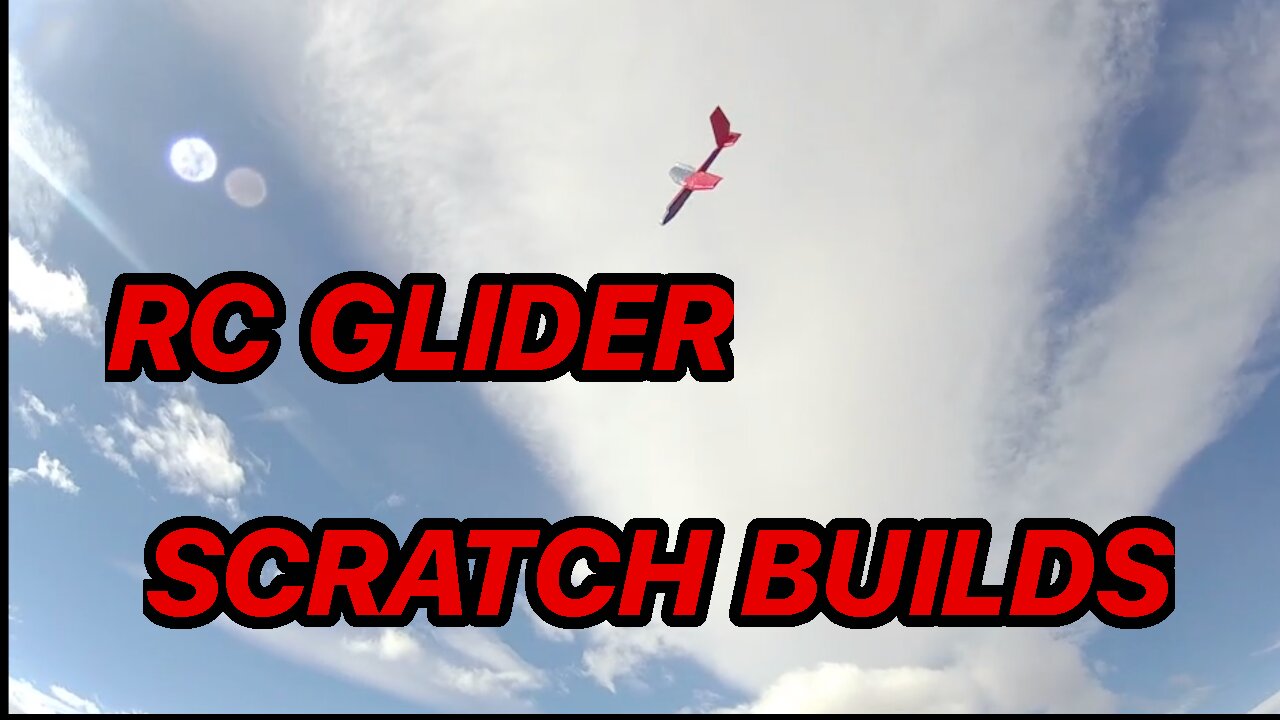 RC Glider Scratch Builds. Calgary A.B.