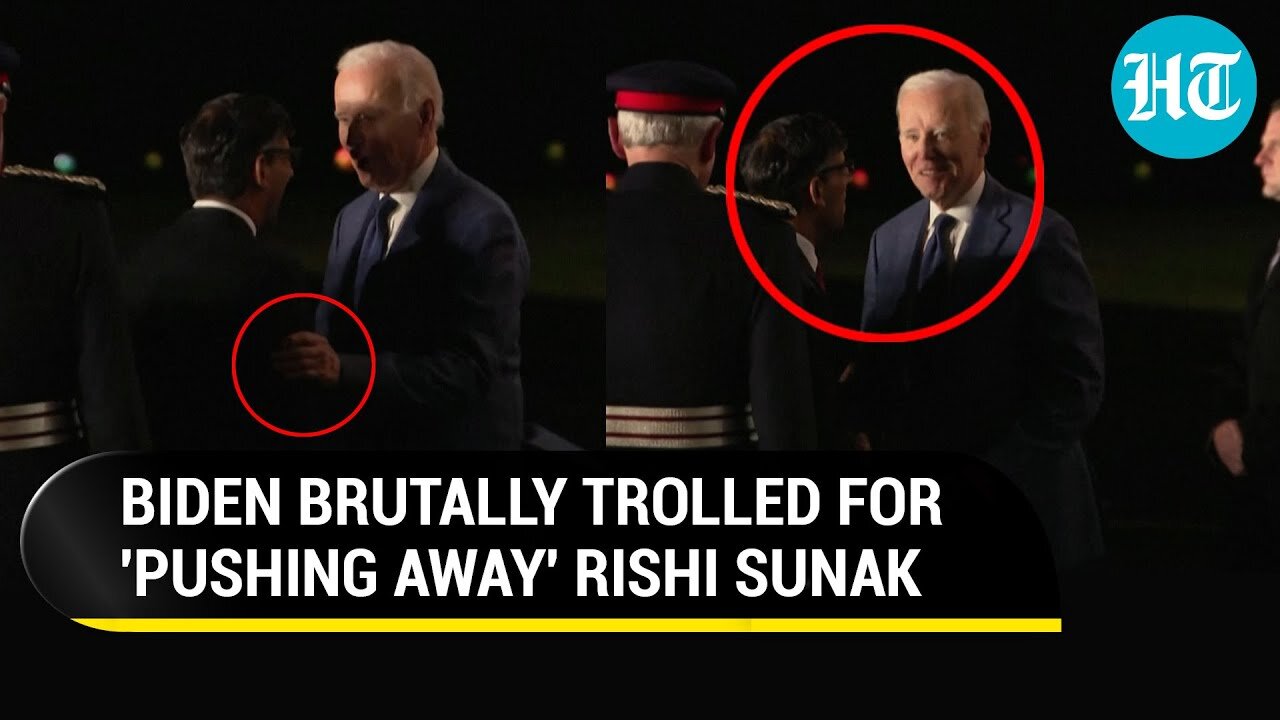 Biden pushed away 'brown guy' Rishi Sunak Here's the truth behind viral video - Details