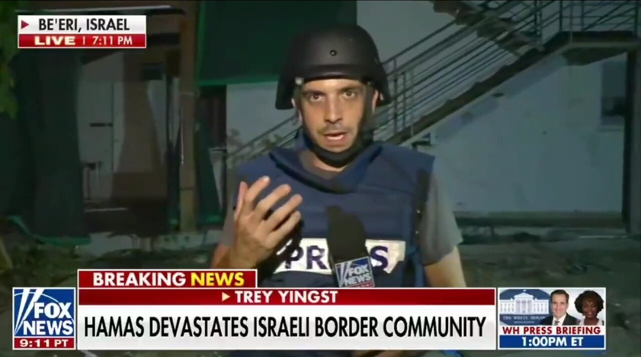Trey Yingst Describes Horror at Israel Community After Hamas Attack