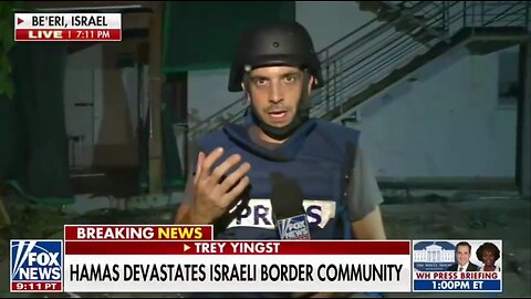 Trey Yingst Describes Horror at Israel Community After Hamas Attack