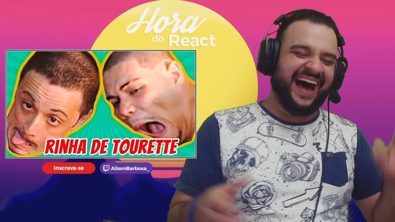 (REACT) Quem controla melhor a Tourette? Quem fizer tic primeiro perde com @Dilera ( Canal do Psiu )