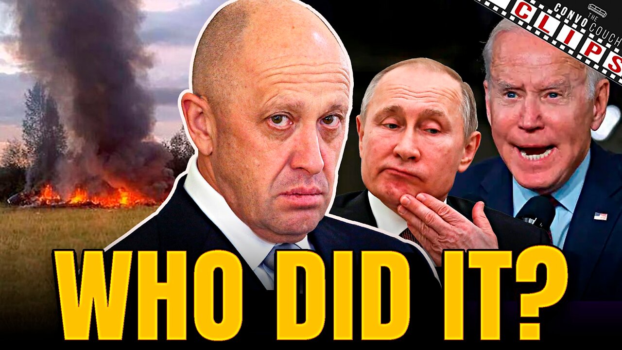 CONFIRMED: Prigozhin Boarded Crashed Plane, Putin Comments & Who Did It?