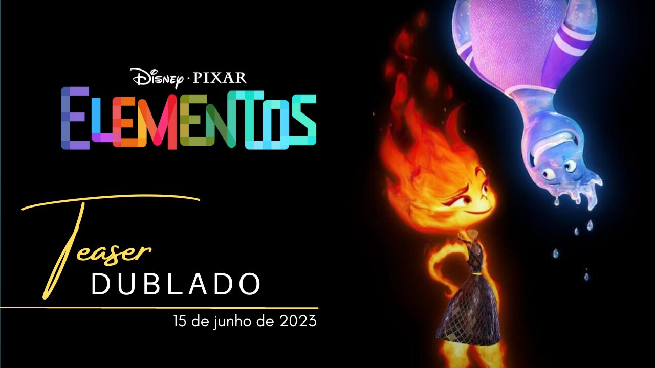 Elementos | Teaser trailer oficial dublado | 2023