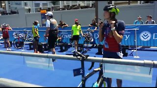 SOUTH AFRICA - Cape Town - Discovery World Cup Triathlon (Video) (7Ay)