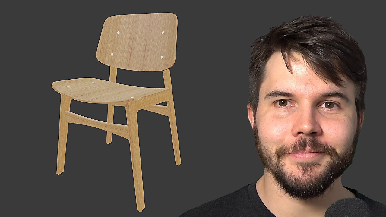 Blender Beginner Modeling Chair Tutorial - Part 8: Texture Mapping