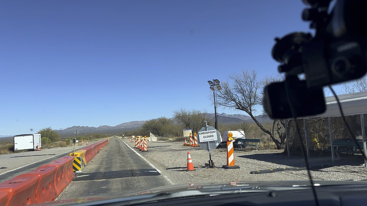 No Border Patrol in the Port of Entry.