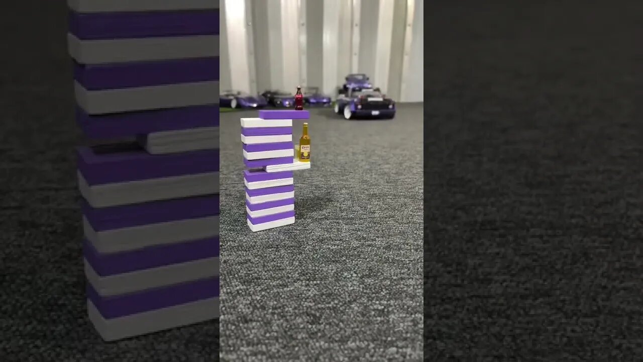 Here are the fails with the successful attempt at the end!#drifting #rccars #trickshot #rcdrifttok