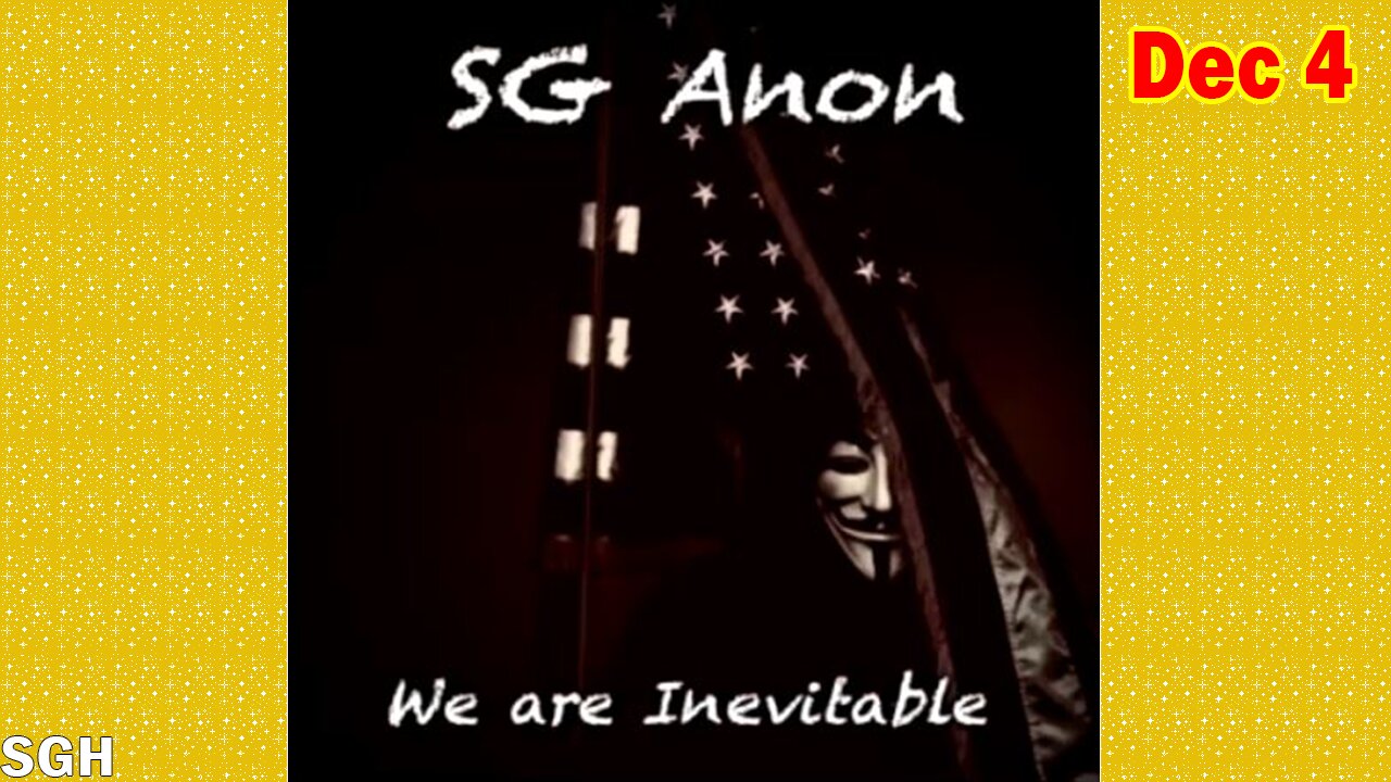 SG Anon Situation Update: "SG Anon Important Update, Dec 4, 2024"