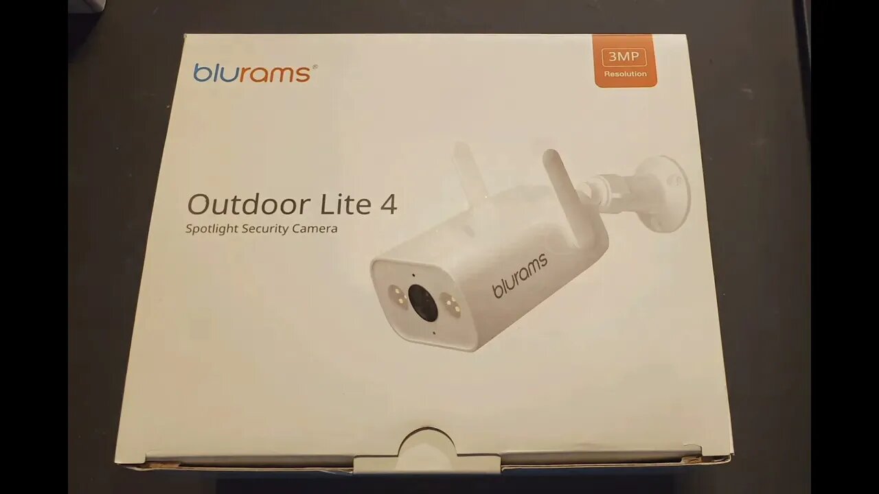 Bluram 3mp spotlight security camera