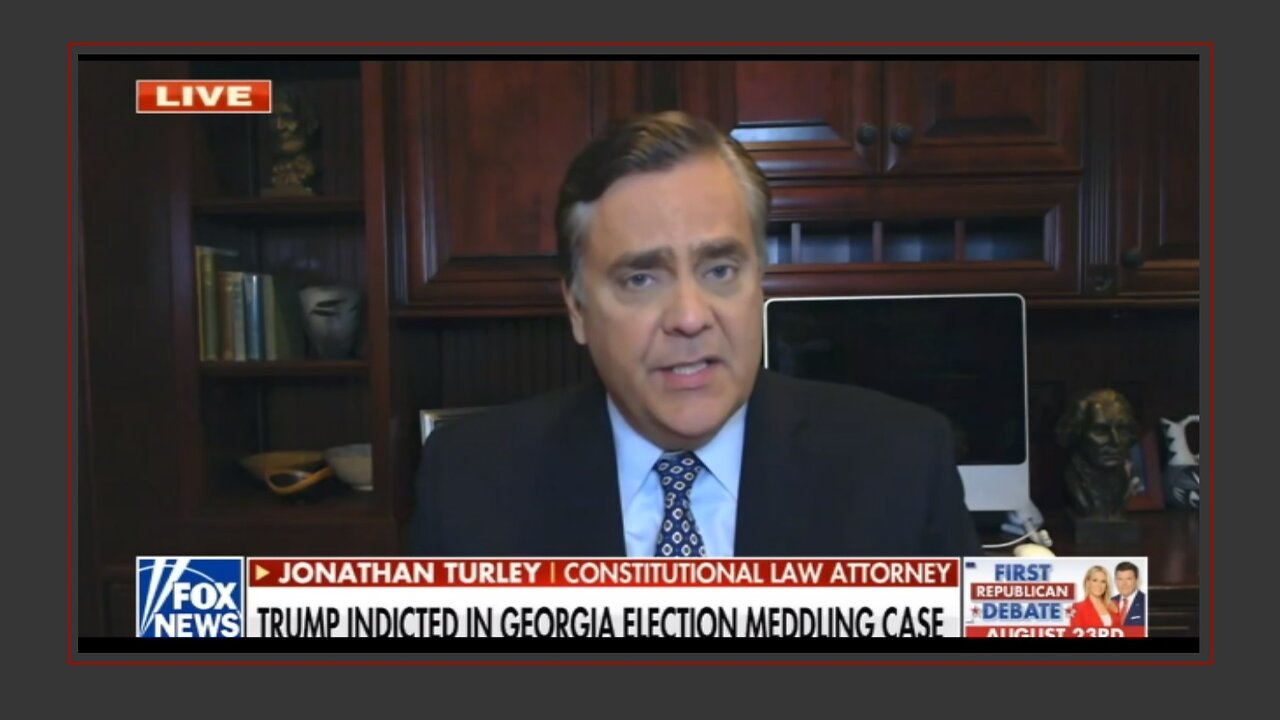 Legal Scholar Jonathan Turley reacts to the latest indictment of President Trump